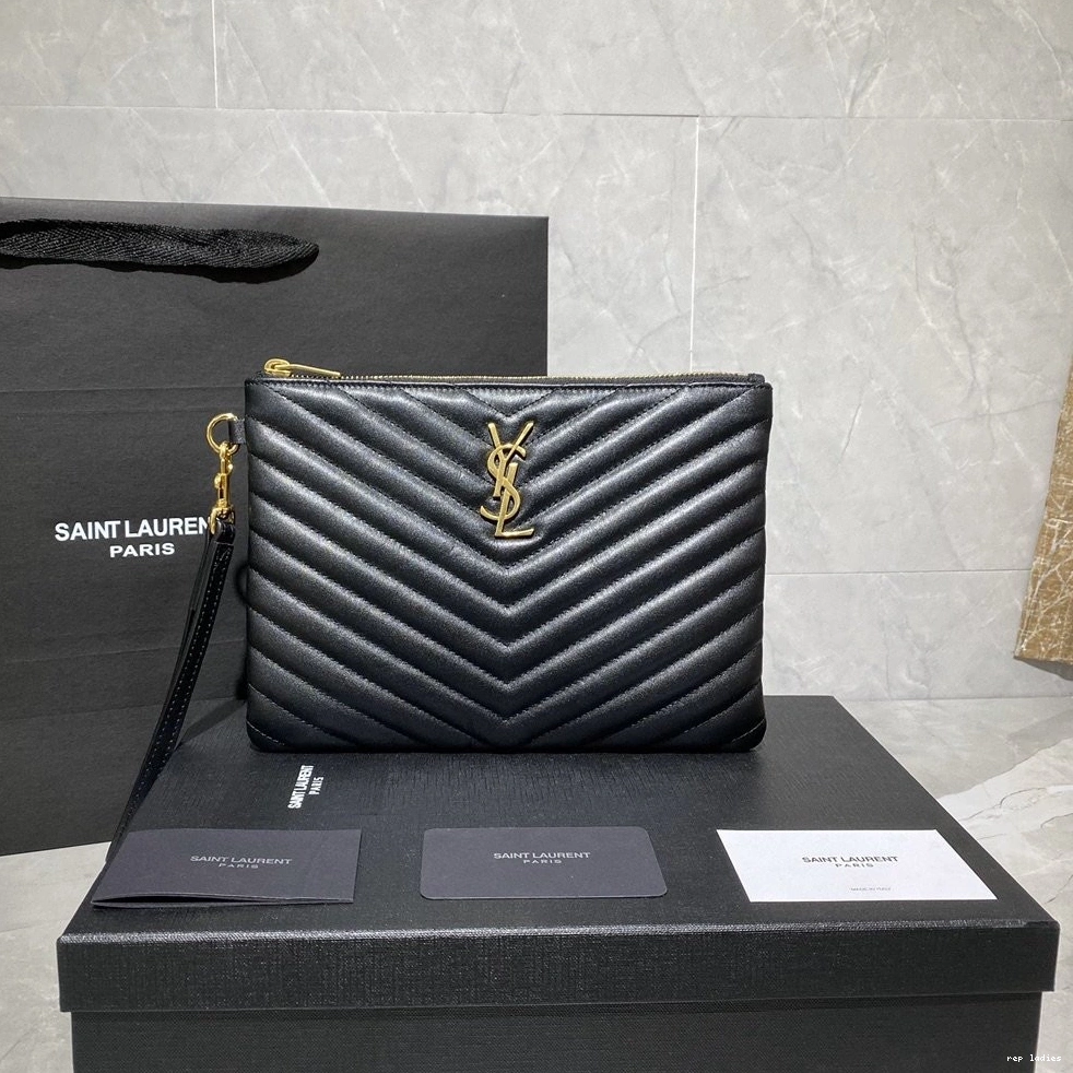 Rep ladies REP CLUTCH MONOGRAM YSL 0726
